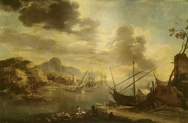 Der Golf von Salerno, ca. 1640-45